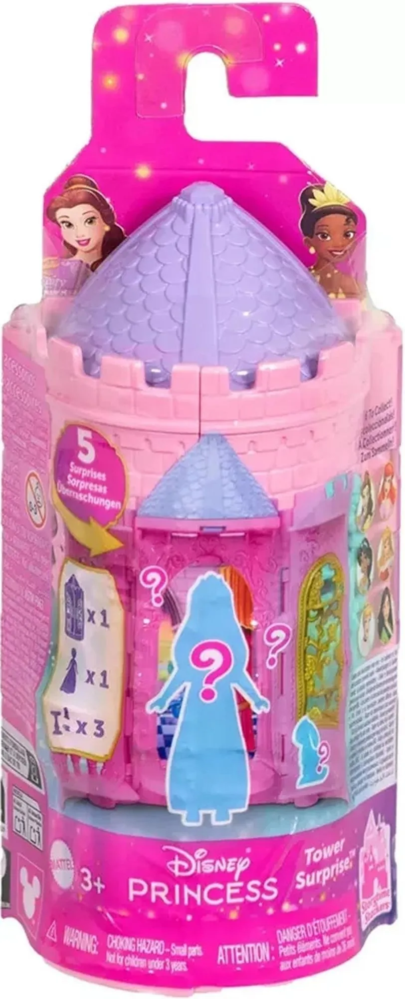 Набір з мінілялькою Disney Princess "Загадкова вежа" (сюрприз) (JBL46)