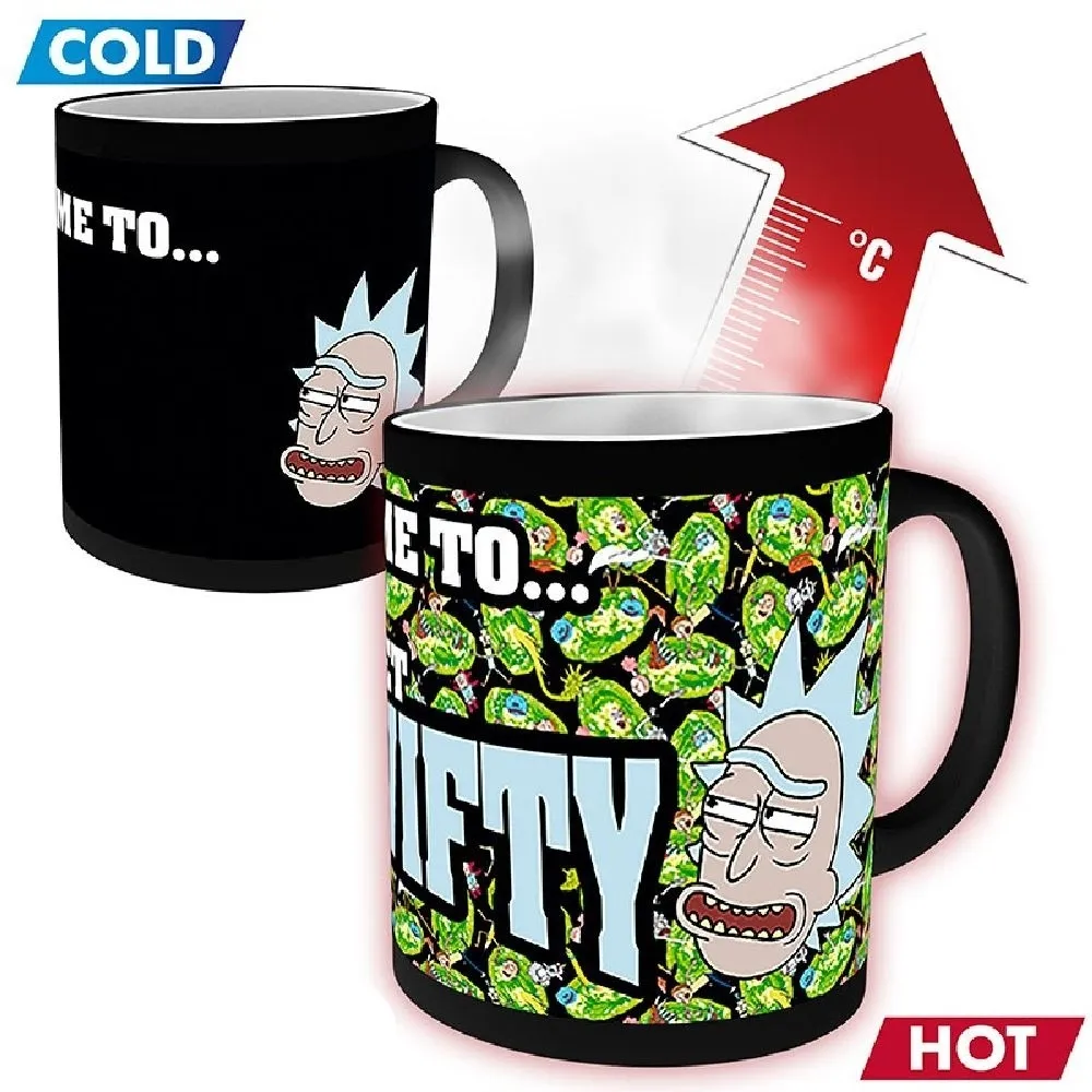 Чашка хамелеон Gbeye RICK AND MORTY Get Schwifty (Рік і Морті) 320 мл (MGH0063)