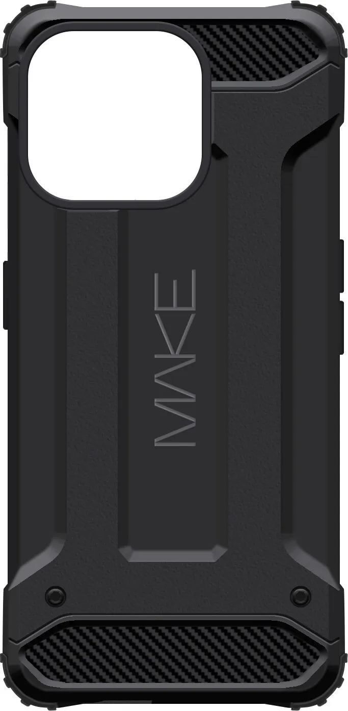 Чохол MAKE Panzer Black для Apple iPhone 15 Pro