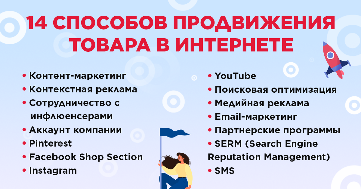 14 способов продвижения товара в интернете