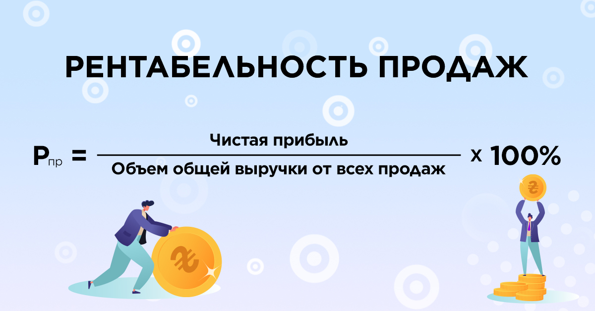 Рентабельность продаж: формула
