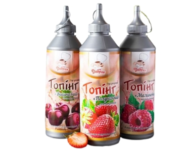 Сиропи і топпинги