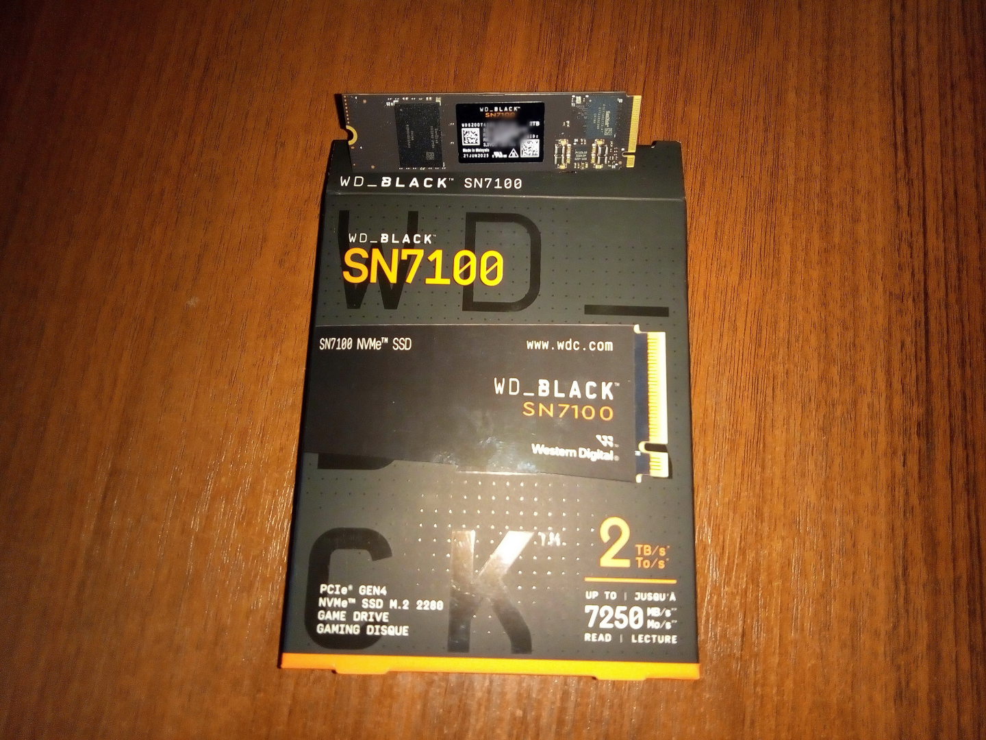 SSD-накопитель WD Black SN7100 1TB M.2 NVMe (WDS100T4X0E) купить в