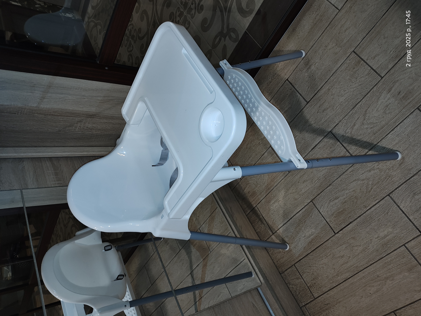 Стільчик для годування Xingtai Zuoxi Children's ZX-108 білий