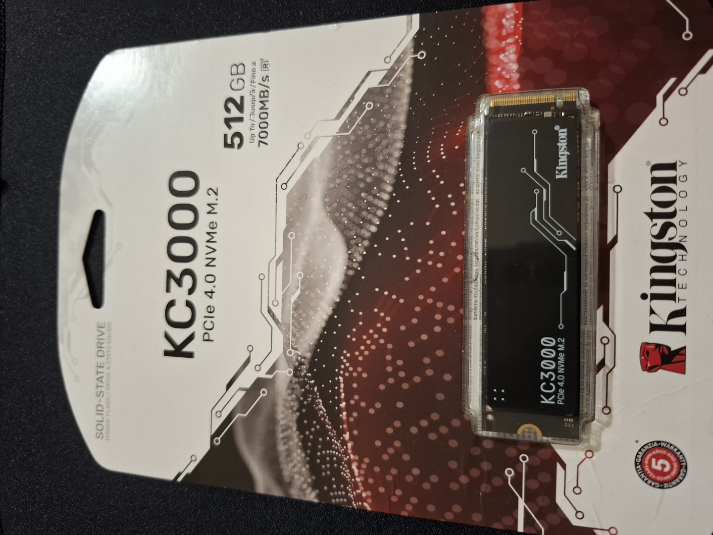 SSD диск Kingston KC3000 1TB купить накопитель в Киеве, Украине
