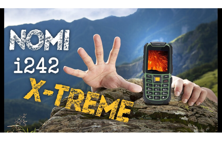 Видео обзор Nomi i242 X-treme Black-Orange